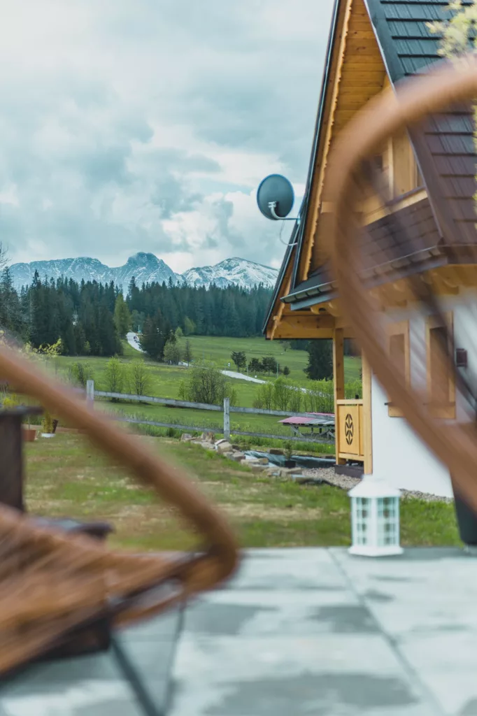 domek na wynajem z widokiem na giewont i z jacuzi